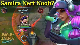 Download Samira Nerf Still Good ! Tier S Patch 5.1A Gameplay Samira - League of Legends: Wild Rift Indonesia MP3