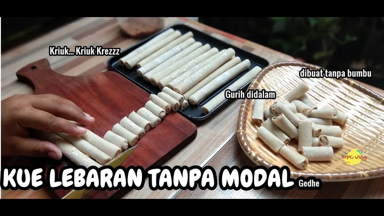 RESEP KUE CUBIT TANPA MIXER