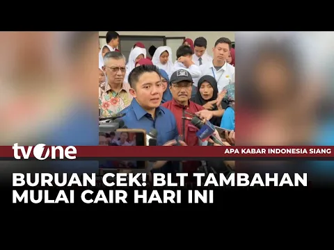 BLT Tambahan Rp 300.000 Mulai Cair Hari Ini