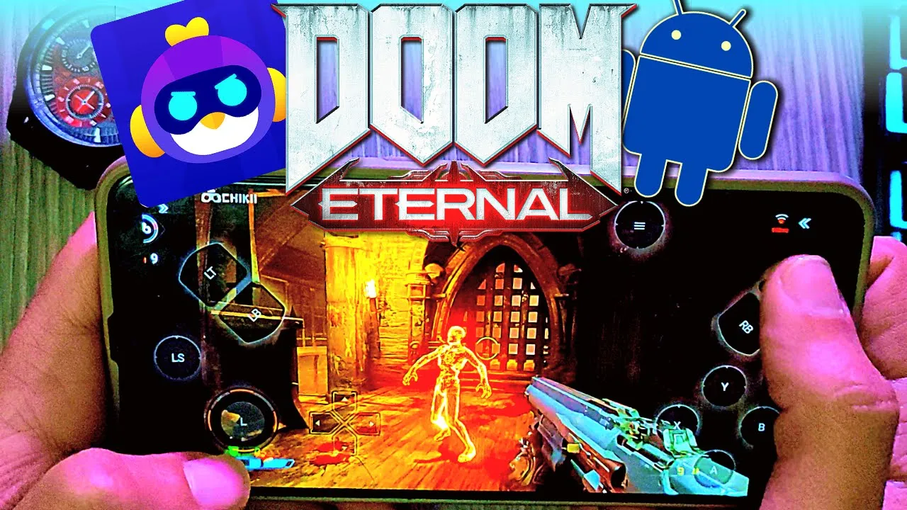 Doom Eternal - Android Gameplay - Chikii Cloud Gaming - Doom Eternal Mobile 2022