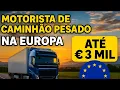 Download Lagu MOTORISTA DE CAMINHÃO PESADO NA EUROPA – Salário e Realidade em 2025