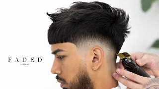 ASMR BARBER Perfect MID FADE Tutorial  ASMR BARBER Perfect MID FADE Tutorial