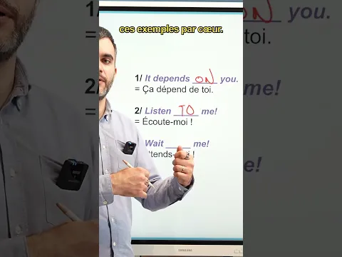 ON, TO ou FOR ? Évite ces 3 erreurs en anglais !