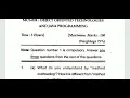 IGNOU MCS-024 OBJECT ORIENTED TECHNOLOGIES AND JAVA PROGRAMMING REVISED QUESTION PAPER 2020