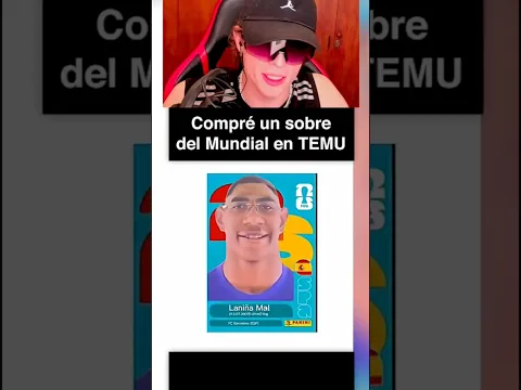 COMPRO UN SOBRE DEL MUNDIAL EN TEMU