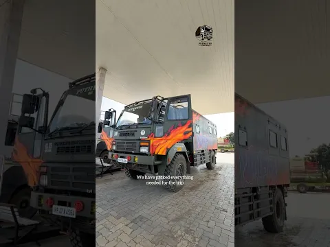 Kerala to Ladakh in India's 1st Stallion 4x4Campervan #puthettutravelvlog #stallion #campervan #4x4