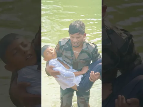 Army Ne Bachaya Bachhe Ki Jan 🇮🇳🥹💔 #shorts #ytshorts #youtubeshorts #army #explore #sad