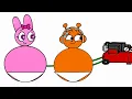 Download Lagu Sprunki baby Oren and pinki Inflation Pump air