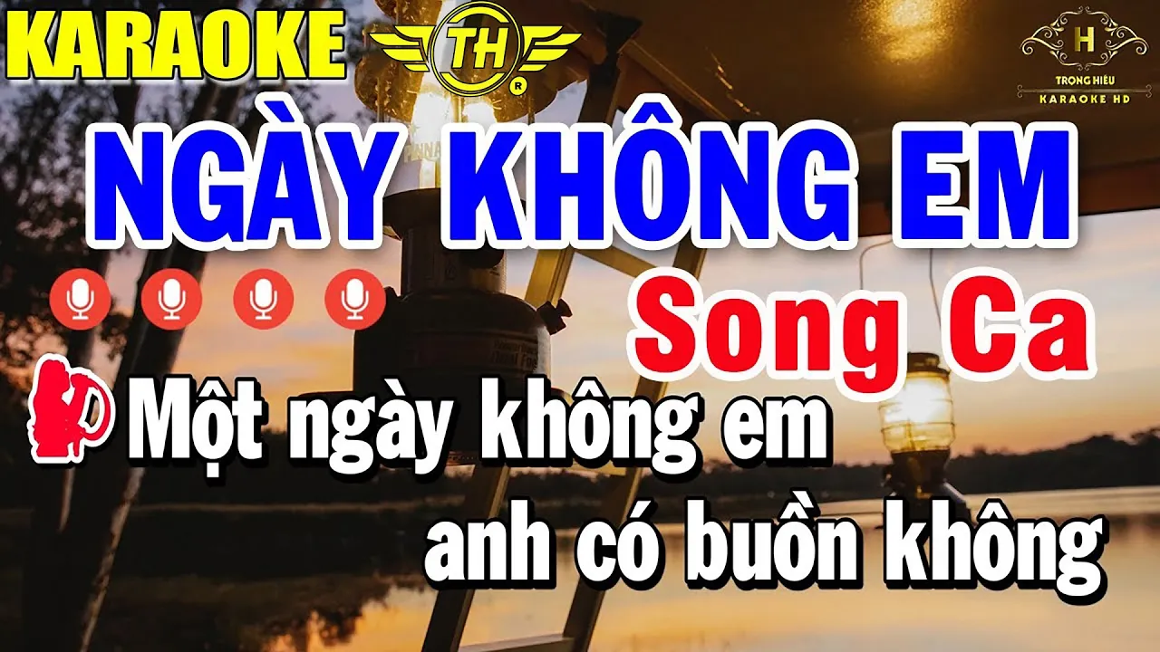 Ngày Không Em Karaoke Song Ca Nhạc Sống | Trọng Hiếu