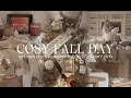 Download Lagu COSY FALL VLOG 🍂 decorating for fall, baking pumpkin cheesecake cookies \u0026 gilmore girls 
