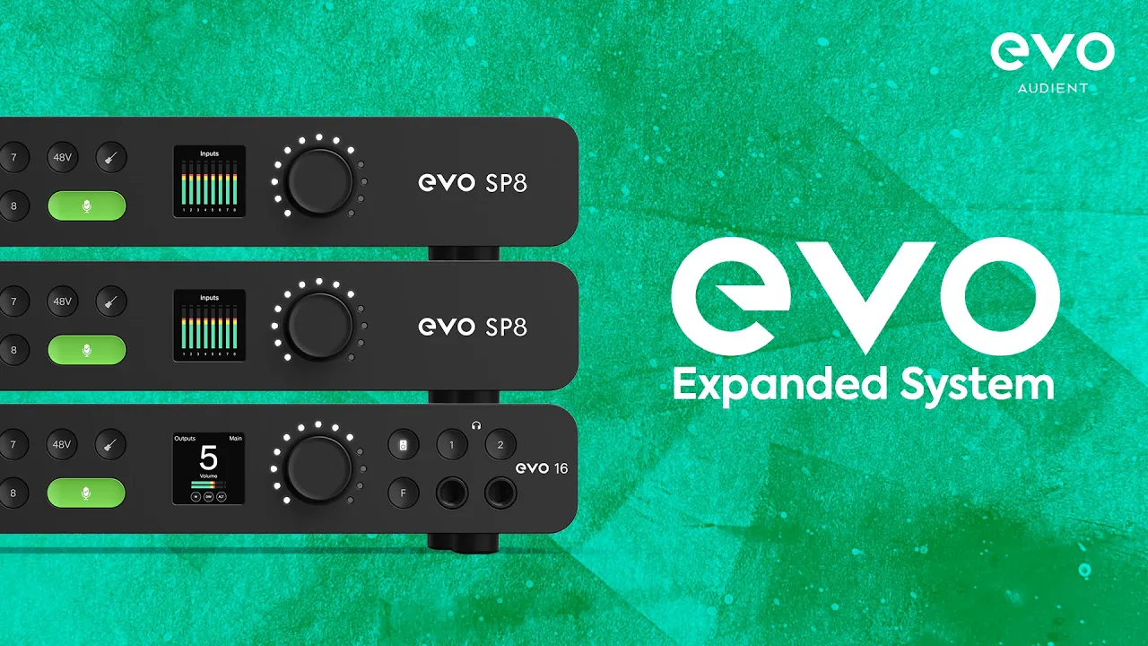 DTM・DAW Audient sp8 EVO SP8 - 8 Channel Smart Preamp with AD/DA - Audient