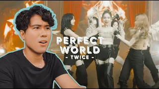 performer reacts to twice perfect world dance performance jeff avenue