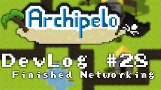 Archipelo DevLog Finished Networking 2D Java LibGDX MMORPG