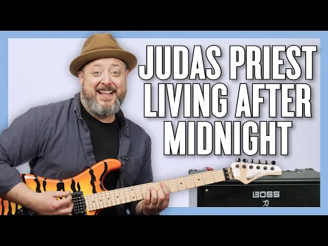 Download MP3 Judas Priest Living After Midnight Guitar Lesson + Tutorial