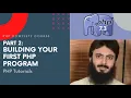 Part 2 - Building first PHP program