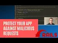Rack Attack Block and throttle abusive requests in Rails