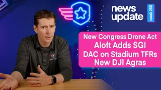 Download Drone News: New Congress Drone Act, Aloft Adds SGI, DAC on Stadium TFRs, \u0026 New DJI Agras MP3