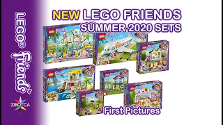 New LEGO Friends Summer 2020 Sets | LEGO Friends Sets 41398 41425 41426 41427 41428 41429 41430