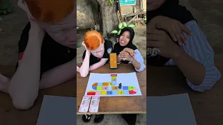 Alif vs. ika, siapa nih yang duluan sampai finish?!! #shorts