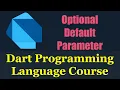 Dart Programming Language Optional Default Parameters in Functions -