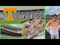 Tennessee Football Stadium renovations and Neyland Stadium walk around