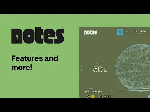 Notes product video