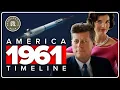 Timeline 1961 - Man in Space Bay of Pigs and the Home Run Record