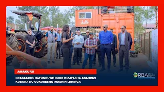 Nyagatare Hafunguwe Ikigo Kizafasha Abahinzi Kubona No Gukoresha Imashini Zihinga 