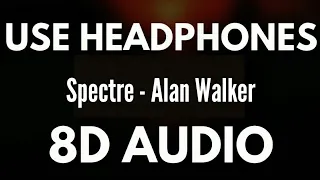 the spectre alan walker 8d audio 