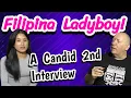 2nd Filipina Ladyboy interview - questions about sex relationships
