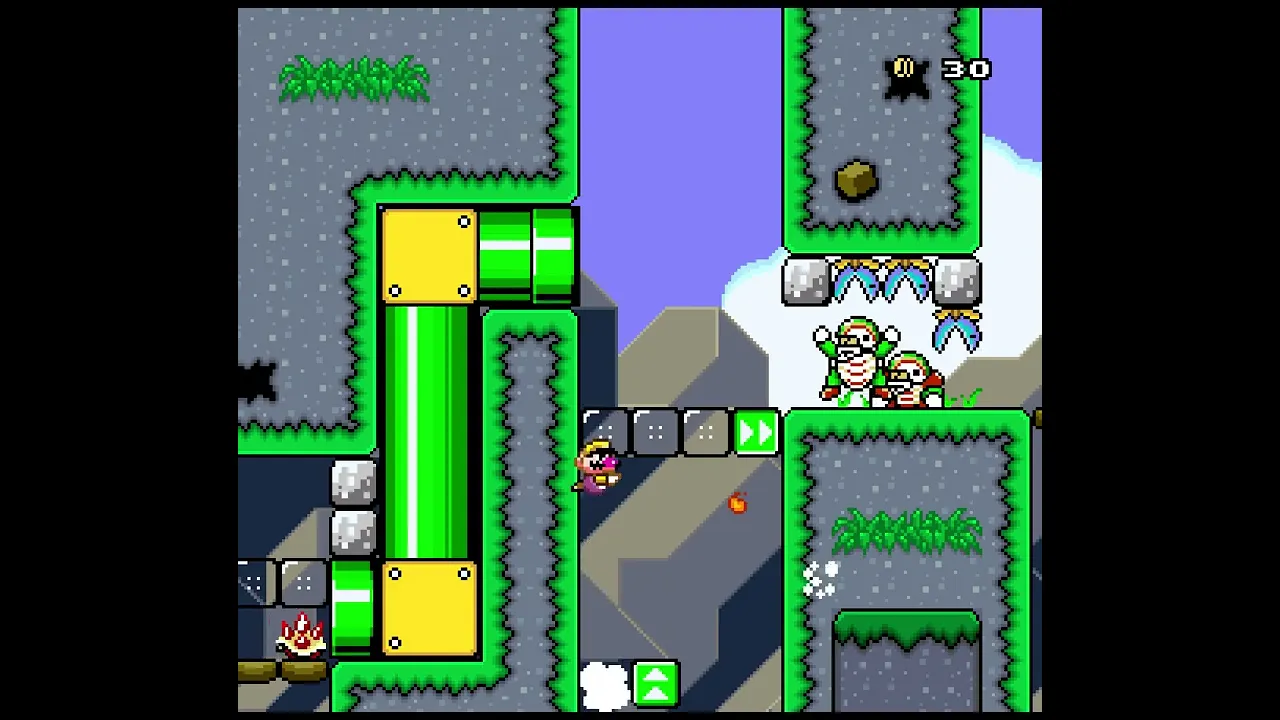 Garlic God Mode (Super Mario World Hack)