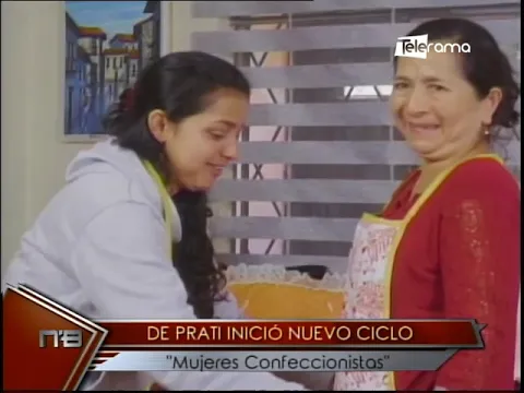 De Prati nuevo ciclo Mujeres Confeccionistas