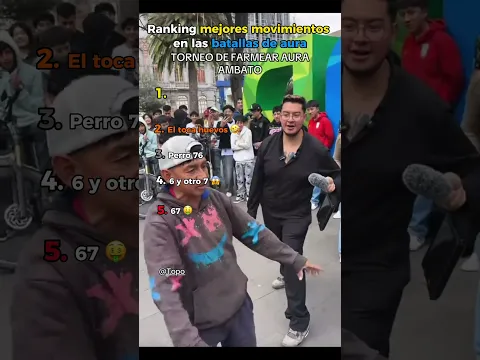 Ranking de los mejores movimientos en las batallas de aura 💀