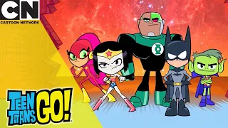 أبطال التايتنز انطلقوا عصبة العدالة انطلقوا كرتون نتورك 