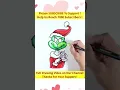 Drawing cute things Christmas Grinch