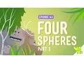 Four Spheres Part 1 Geo and Bio Crash Course Kids 1