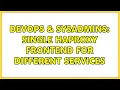 DevOps SysAdmins Single HAProxy frontend for different services 2 Solutions