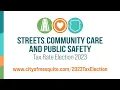 2023 City of Mesquite Tax Rate Election Public Education
