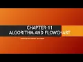 Class 5 chapter 11 algorithm and flow