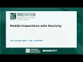 Mobile Inspections with Municity