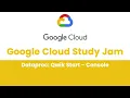 Dataproc Qwik Start - Console Google Cloud Study Jam 2023 GCCF