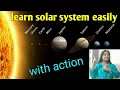 system learn all eight planets easily solar system rhyme with action for kids