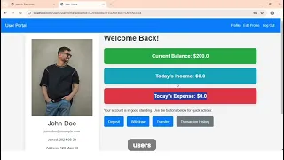 Banking App Using Spring Boot and Java Full-Stack Project Demo