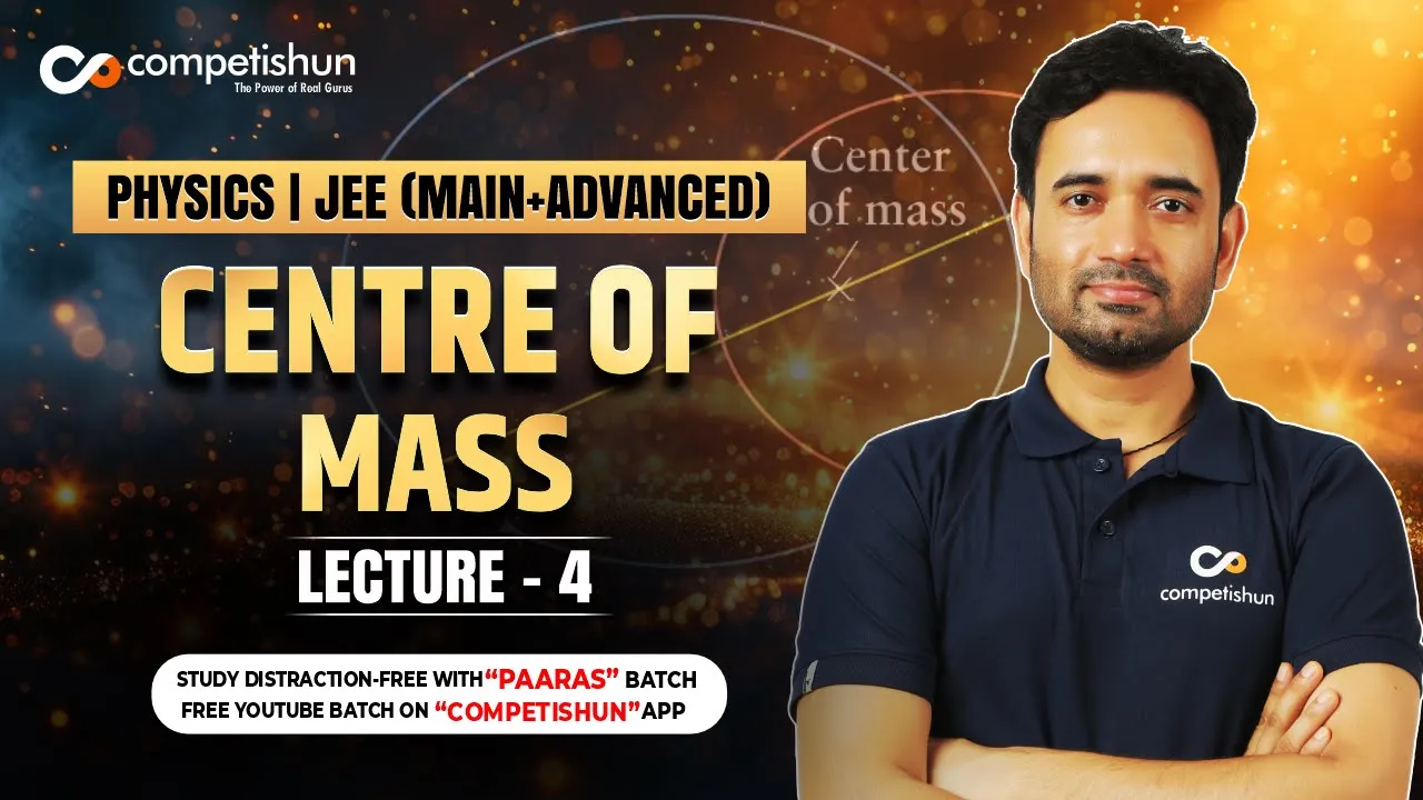 4 Problems on Momentum Conservation Theorem | Centre of Mass Class 11 | JEE Main & Advanced