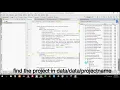 how to view database in sqlite browser using android emulator in anroid studio