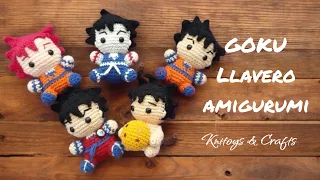 GOKU AMIGURUMI CROCHET - TEJEMOS BRAZOS, PIERNAS, COLA Y CUERPO