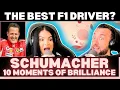 Download Lagu ONE OF THE GOATS?! First Time Reacting to Top 10 Moments of Schumacher Brilliance!