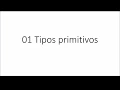 01 Que son los tipos primitivos de datos en Java