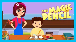 Download THE MAGIC PENCIL | Halloween Kids Stories For Kids | Tia \u0026 Tofu Stories | Kids Hut Scary Special MP3