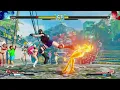 STREET FIGHTER V Laura vs Lucia